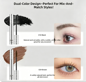 <span class=keywords><strong>Mascara</strong></span> de luxe à paillettes couleur marron, marque privée, tube, waterproof, longue tenue, volume et allongement, hydratant pour les yeux - Product Image 4