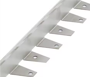 Bordure de jardin paysager en acier inoxydable, bordure de pavé métallique décorative facile à plier pour les espaces extérieurs - Product Image 5