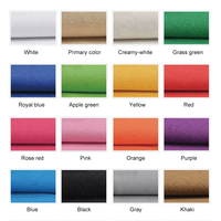 Tissu en toile 100 % coton, uni, tissé, résistant à l'usure, respirant, pour vêtements de travail, uniformes et sacs pour filles et garçons (vente en gros)