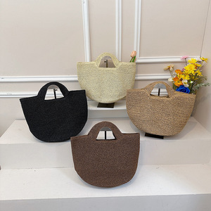 Sac de plage pour femme, fait main, sans bretelles, forme seau, à ouverture facile, style <span class=keywords><strong>vacances</strong></span> en provenance du sud de <span class=keywords><strong>la</strong></span> <span class=keywords><strong>France</strong></span> - Product Image 4