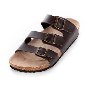 Di alta qualità <span class=keywords><strong>uomo</strong></span> con fibbia regolabile in sughero pantofole estate sandali da spiaggia scarpe con suola sandali bassi - Product Image 3