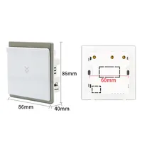 Interruptor de Ahorro de Energía con Tarjeta RFID de 1356MHz para Hoteles Inteligentes, 40A, Aplicación TTLOCK, TThotel, Modelo AC180V-250V