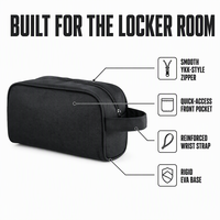 Sac de toilette portable pour le sport, la salle de sport, la douche, la natation et les essentiels de voyage