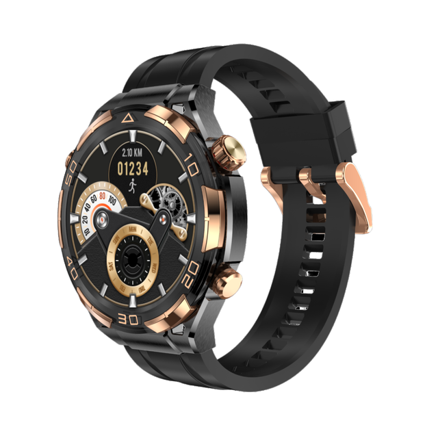 High Quality 41-43mm Unisex IP68 Waterproof Smart Watch with Wireless Charger Multi Sports Pedometer & Voice Assistant