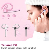 Grosir Headphone Bluetooth peredam bising Headset nirkabel komunikasi dengan kotak pengisi daya
