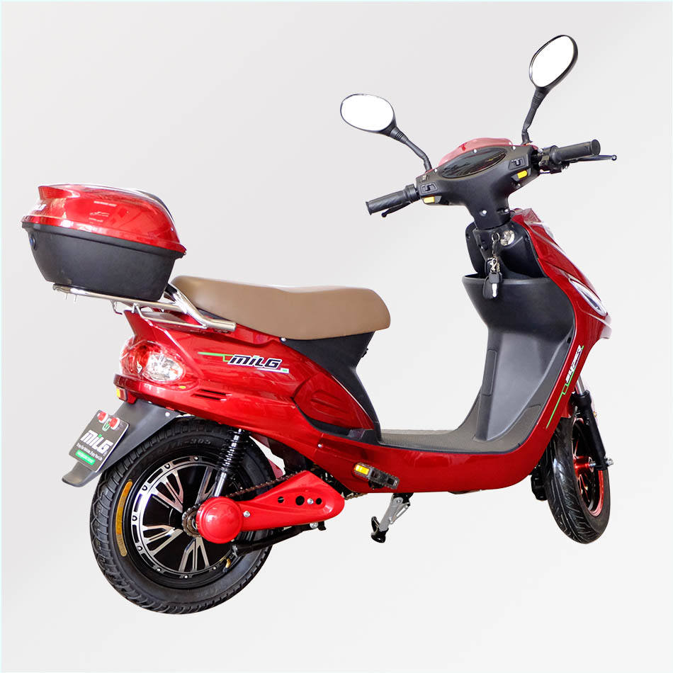 Electric Scooter Moto Elettrica Con Pedali Motorino Alibaba