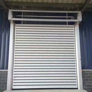 Hợp kim nhôm cửa nhà để xe động cơ tự động 16x7 cửa nhà để xe cách điện dịch vụ cửa thép cho nhà ở - Product Image 3