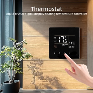 <span class=keywords><strong>Thermostat</strong></span> de chauffage au sol numérique intelligent programmable Tuya <span class=keywords><strong>Wifi</strong></span> pour chauffage au sol à l'eau <span class=keywords><strong>électrique</strong></span> - Product Image 2