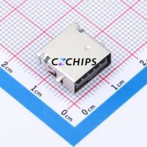 UB21F-B011-HLRG22-P <b>USB</b> Connector Through hole Component (THT) Connector <b>USB</b> <b>2.0</b> Sink Board - Product Image 1