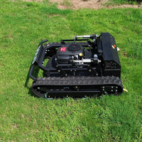 Mesin pemotong rumput Zero putaran Harga Murah 72 inci Loncin China bensin Robot mesin pemotong rumput GPS lebar
