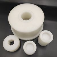 Galet de guidage de câble en nylon PA66, rouleau à gorge en U en nylon moulé, usiné CNC, anti-usure, pour treuil de grue
