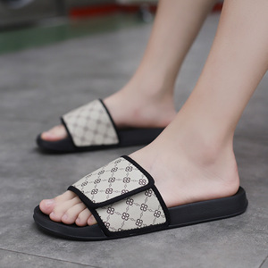 รองเท้าแตะผู้ชายแบรนด์ดีไซเนอร์คุณภาพสูงขายดี รองเท้าแตะผู้หญิงหนังแท้แฟชั่น รองเท้าสไลด์หรูหราใหม่สำหรับผู้ชาย - Product Image 4