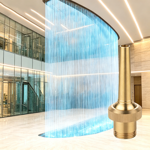 Ugello a getto per <span class=keywords><strong>fontana</strong></span> in ottone o acciaio inossidabile, accessori <span class=keywords><strong>da</strong></span> <span class=keywords><strong>giardino</strong></span> per grandi progetti di fontane musicali danzanti a LED - Product Image 2