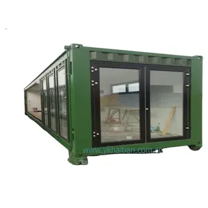 Snelle Installatie Stalen Frame Huis Geprefabriceerde 40 Ft 20ft Kantoor Container Gebouw Tekeningen Flatpack Container Prijs