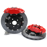 Kit d'étriers de frein de course en carbone-céramique sur mesure Rotora, performance améliorée, spécifications piste, 4 pistons, pour Toyota, Honda, Nissan, Mazda