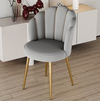 Fauteuil de loisirs pliable de luxe style crème avec dossier solide pour chambre, salon, appartement et hôtel