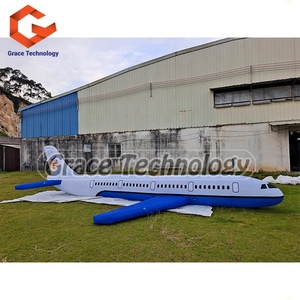Réplique d'<span class=keywords><strong>avion</strong></span> gonflable publicitaire géant, modèles d'hélicoptères gonflables personnalisés pour décorations - Product Image 2