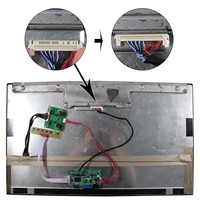 2560X1440 Lcd Driver Pcb Board Vga 30Pin Edp Lcd Controller Board pour Lm270Wq1-Sda1/Sda2 Lcd Screen