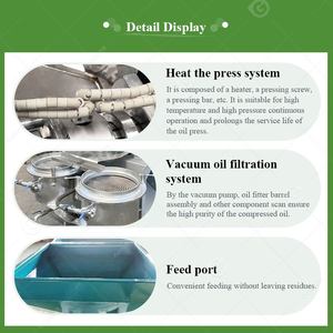Machine de fabrication de presse à huile alimentaire pour tournesol, ricin, soja, argan, noix de cajou, coquille de noix, Tanzanie - Product Image 3