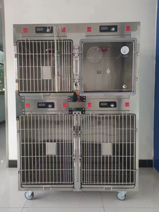 Kediler ve köpekler için SAFECAREYOU veteriner yoğun bakım kafesi çelik konstrüksiyon 1 yıl garanti - Product Image 3