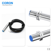 Capteur de proximité magnétique CORON M12 Sn20mm NPN NO à très longue distance 10-30V avec connecteur M12