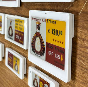Etiqueta Electrónica de Precio Digital con Pantalla E-Paper de 4.2 Pulgadas, Sistema ESL, Wifi, 4 Colores, Etiqueta Electrónica de Tinta Electrónica para Tiendas y Supermercados - Product Image 1