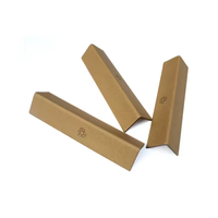 Protections d'angle personnalisées en forme de U et en L, multicouches, compressées, pour palettes d'expédition, en carton kraft sur mesure