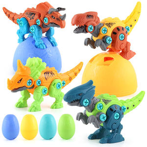 Jouets Dinos Assembly STEM Building Toy avec oeufs et tournevis <span class=keywords><strong>Dino</strong></span> <span class=keywords><strong>Puzzle</strong></span> <span class=keywords><strong>3D</strong></span> Assembler pour garçons et filles - Product Image 1