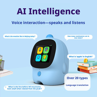 Réveil intelligent multifonctionnel IA de qualité supérieure, respectueux des yeux, pour enfants, robot de gestion du temps pour la maison, l'étude, la chambre, cadeau