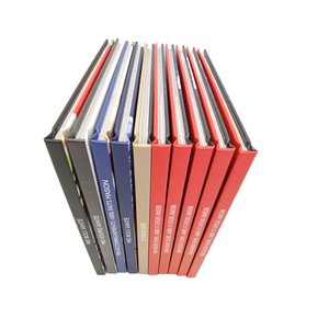 Tùy chỉnh kích thước bìa cứng cuốn tiểu thuyết kỷ niệm thiết kế tuyệt vời Bàn cà phê cuốn sách bù đắp in bề mặt giấy các tông chất liệu cho cuốn sách - Product Image 5