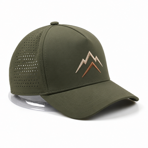 <span class=keywords><strong>Sence</strong></span> Kaixiang ODM/OEM Patch in pelle personalizzata fori tagliati al Laser cappelli da Golf impermeabili berretti - Product Image 1