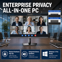 PC Tout-en-un en Gros 24 27 Pouces Intel Core I3 I5 I7 DDR4 SSD 1920x1080 Windows 11 Bluetooth WiFi pour Distribution en Vrac