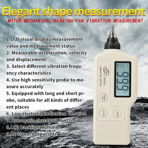 Integrated Professional High-Precision Digital Display Motor <strong>Surface</strong> Vibration Instrument GM63A 1-Year Fault Testing Equipment - Product Image 3