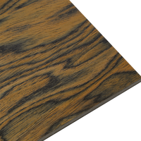 MuMu Design Popular Black Tree Pattern Placages décoratifs en bois pour dessus de table à manger ou meubles d'hôtel Placage en bois de qualité supérieure