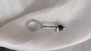 Barra de Acoplamiento del Eje Trasero de la Motocicleta Apta para Usar con Componentes Honda CT50, CT70, ST50 y ST70 - Product Image 2