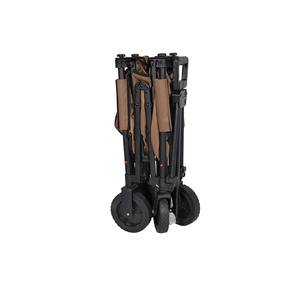 Chariot pliable pour bébé avec poignée flexible, idéal pour le camping, la pêche et les activités de plein air - Product Image 2