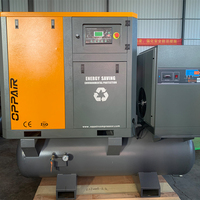 Compresseur d'air à vis 220V/380V400V 22kw 30hp 125psi avec réservoir d'air 500 L pour l'industrie chimique pour Senfeng CNC