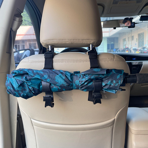 Gancho ajustable para colgar en el respaldo del asiento del coche, solución de almacenamiento multifuncional duradera, organizadores de plástico para vehículos, ganchos para coche - Product Image 6