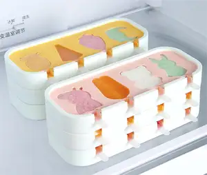 Outil de sucettes glacées <span class=keywords><strong>à</strong></span> libération <span class=keywords><strong>facile</strong></span> de haute qualité plateau <span class=keywords><strong>à</strong></span> sucettes glacées fait <span class=keywords><strong>à</strong></span> <span class=keywords><strong>la</strong></span> main outils de crème glacée <span class=keywords><strong>à</strong></span> <span class=keywords><strong>la</strong></span> <span class=keywords><strong>maison</strong></span> en Silicone réutilisables et utilisables - Product Image 1