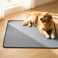 Coussin à couches pour animaux de compagnie en polyester imperméable et lavable pour toutes les saisons