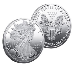 Herdenkingsmunt 2025 Amerikaanse Vrijheidsbeeld gouden zinken legering, UV-geprint, patriottisch, 3D, tweekleurig, verzamelmunt - Product Image 4