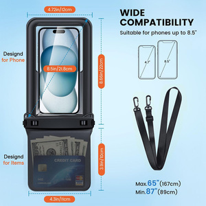 IPX8 Double <strong>Bag</strong> Foam <strong>Floating</strong> <strong>Waterproof</strong> Cellphone Case Travel Essentials Cell Phone <strong>Waterproof</strong> <strong>Bag</strong> for All Models - Product Image 6