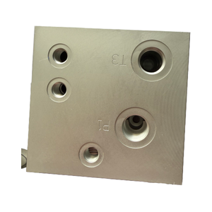 Mayroth Vannes hydrauliques en aluminium personnalisées Bloc de collecteur à cage aérienne Produit d'usine pour moules - Product Image 5