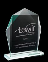 2016 Best qualität plexiglas klar glas trophy award