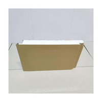 Panneau sandwich en acier galvanisé à motif de briques pour mur extérieur moderne, résistant au feu, écologique, isolé et décoratif