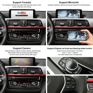 Control de perilla de coche Original, Control inalámbrico Carplay, Android, Kit de reacondicionamiento automático, con sistema decodificador para BMW i3 NBT, año 2012-2017 - Product Image 5
