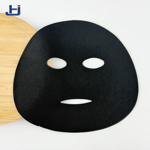 Cilt Yüzey Sıcaklığını Artırır Yüz Maskesi Levhası %80 Siyah Viskoz + %20 Kömür DIY Yüz Maskesi Levhaları - Product Image 1