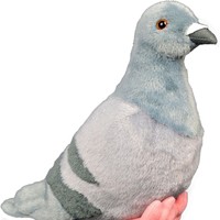 Offre Spéciale – Peluche Pigeon de Simulation 20 cm, Poupée Réconfortante avec Rembourrage en Coton PP Ultra Doux, Cadeau d'Anniversaire Créatif et Amusant