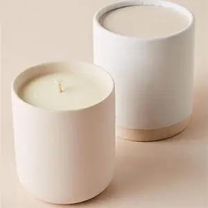 Wholesale Luxury ceramics Candle Jars Empty Candle Cups Home Decoration container Fragrant Candle Cups