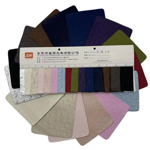 Offre Spéciale <span class=keywords><strong>Autruche</strong></span> Motif Cuir Synthétique Tissu Stretch Faux Cuir Trousse de Maquillage Cuir - Product Image 1